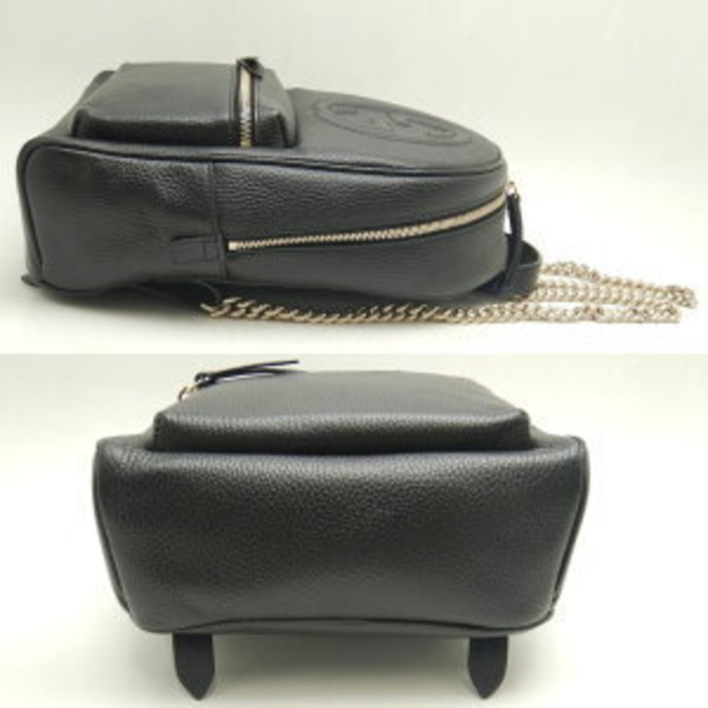 Gucci Rucksack Backpack Soho Interlocking Gg Leat… - image 2